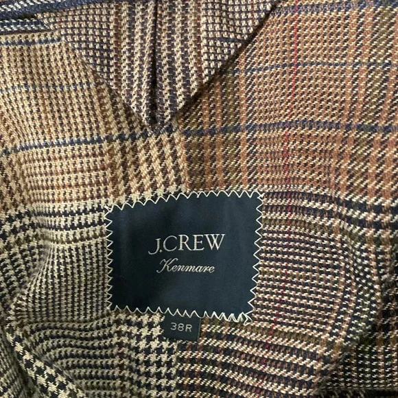 J.Crew Kenmare Relaxed-fit blazer in linen twill multiplaid